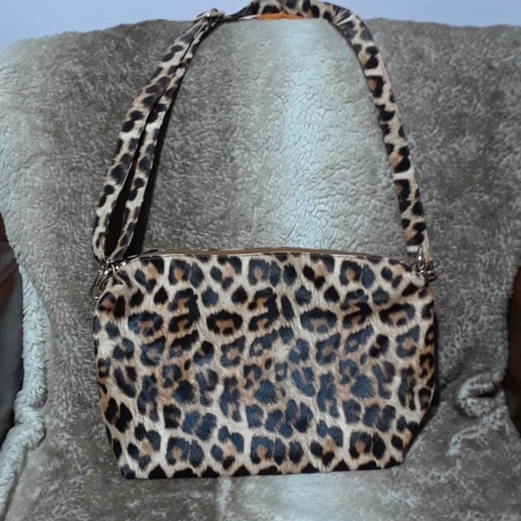 None Handbags - ***Leopard print crossbody bag